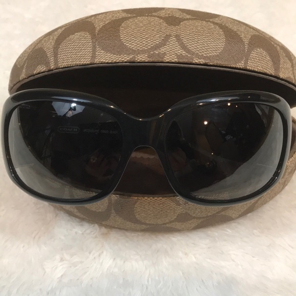 Coach Accessories - Coach Black Jaqueline S828 Sunglasses